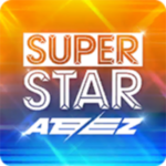 superstar ateez android application logo